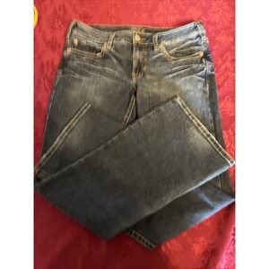 Silver Jeans Co Aiko Bootcut Ladies Jeans Sz14/L33 Flair Leg